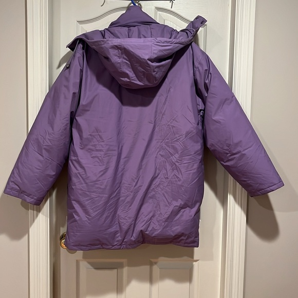 Vintage 1991 Swan Windproof Down Parka Jacket, size XL - Picture 11 of 12